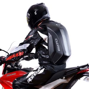 Mochila Rígida para Motocicleta CB-1908 CUCYMA, Expandible, Impermeable, de Fibra de Carbono, <span class=keywords><strong>Bolsa</strong></span> para <span class=keywords><strong>Casco</strong></span> de <span class=keywords><strong>Moto</strong></span>, para Conducir, Ciclismo y Viajes - Product Image 2