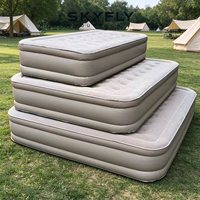Matelas pneumatique pliable pour le camping, résistant à l'eau, sac de transport, logo personnalisé, fournisseur OEM