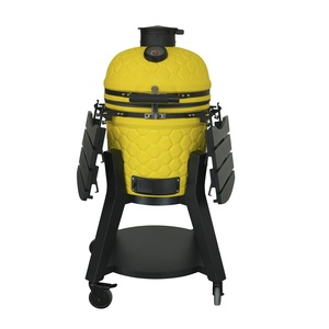 <span class=keywords><strong>Barbecue</strong></span> <span class=keywords><strong>Kamado</strong></span> Auplex 18 pouces en céramique ultra-résistante, de forme ronde - Product Image 3