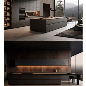 Armarios de cocina personalizados de alta calidad de lujo Organización práctica para interiores Juegos de cocina para el hogar - Product Image 6