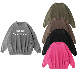 <span class=keywords><strong>Felpa</strong></span> Girocollo <span class=keywords><strong>Personalizzata</strong></span> all'Ingrosso, Vestibilità Regolare, Unisex, 100% Cotone Tessuto, Tinta Unita, Ecologica, Traspirante, Semplice - Product Image 2