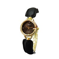 Montres pour femmes, boîtier en alliage de verre, livraison rapide pour un usage quotidien, offre spéciale actuelle, petit bracelet en cuir, mouvement à quartz