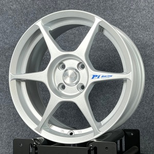 Velg Flow Formed Deep Dish 4x100 Ukuran <span class=keywords><strong>16</strong></span> Inch JDM Silver Buddy Club P1 Bahan Aluminium Alloy untuk Aplikasi Aftermarket - Product Image 1