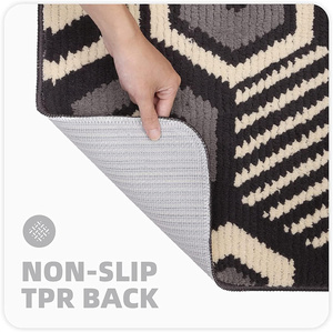 <span class=keywords><strong>Tapis</strong></span> d'entrée absorbant et résistant à la saleté, antidérapant, lavable, à profil bas, pour l'intérieur - Product Image 5