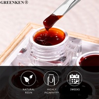 Automne hiver 4 couleurs écaille de tortue ambre séchage rapide réfléchissant doux professionnel bricolage marque privée Art thérapie vernis à ongles Gel