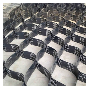 Vente en gros TAIJI Marque Haute Résistance à la traction Protection de sécurité Sol stabilisé Plastique <span class=keywords><strong>noir</strong></span> HDPE Geocell Gravel <span class=keywords><strong>Grille</strong></span> 5 ans - Product Image 6