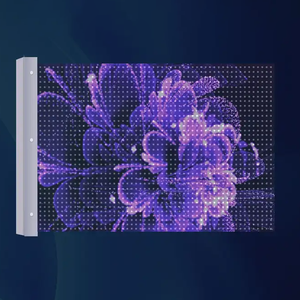 PINGCAI P4/P6/P8/P10/P16/P20/P30 <strong>Transparent</strong> LED Film Display Glass Adhesive Cuttable Flexible LED Film <strong>Screen</strong> - Product Image 5