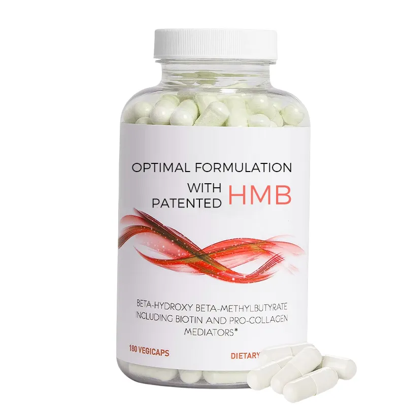 OEM/ODM özel etiket spor beslenme kas kurtarma HMB kalsiyum takviyesi HMB toz ve vitamin kapsül