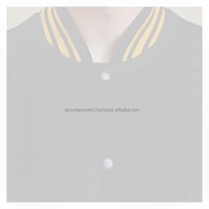 Chaqueta de traje de lana Unisex con estilo para hombre, nuevo Cuello de piel, chaqueta universitaria de béisbol transpirable personalizada de Leatherman para invierno - Product Image 1