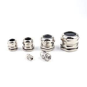 <span class=keywords><strong>PG</strong></span>/M/NPT ป้องกันการระเบิดกันน้ำ IP68ด้ายที่มีความยืดหยุ่นที่เหมาะสมประทับตราชุบนิกเกิลทองเหลืองสแตนเลสสายเคเบิลโลหะต่อม - Product Image 2