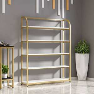 Estantes de exhibición de productos finos de lujo ligeros Gabinetes de almacenamiento de zapatos y cosméticos de múltiples capas Gabinetes de exhibición de belleza al por mayor - Product Image 6