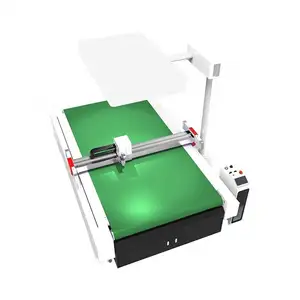 Intelligente Flatbed Digitaal Cnc Automatisch Mes Vangen Nesting Echt Echt Lederen Snijmachine Met Lage Prijs