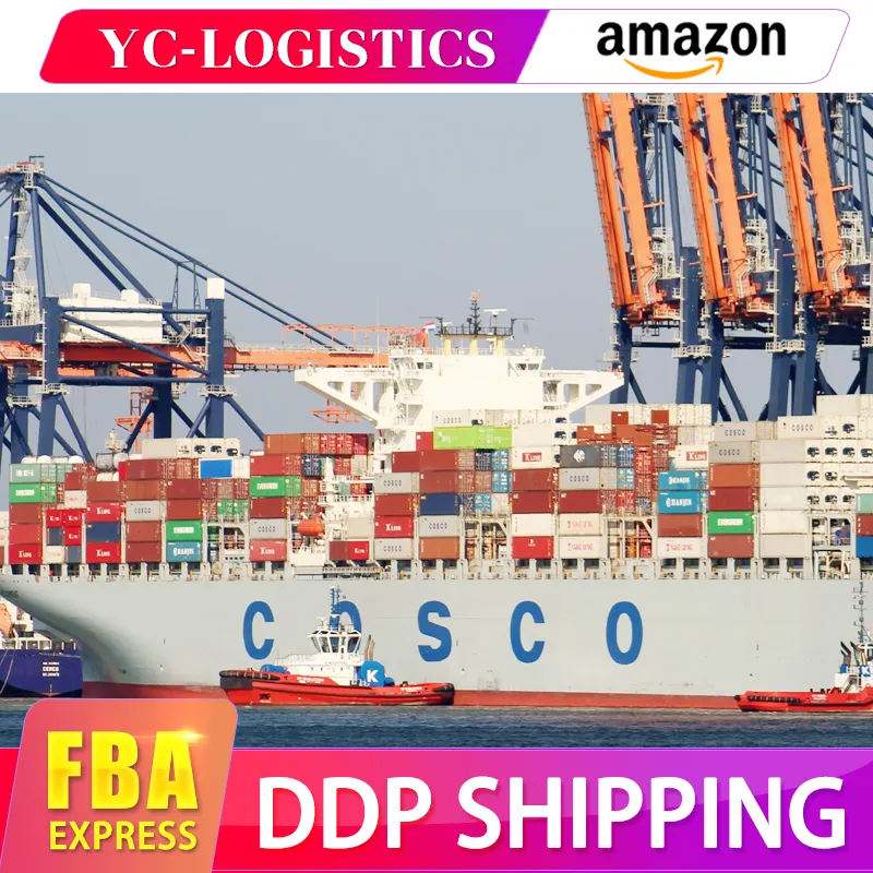 2022 Top 1 International Sea Freight Forwarder Amazon Fba Shipping Cost From China To Usa Canada Eu Ddp Door To Door