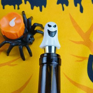 Halloween Ghost Wine Stopper Aluminum Alloy Sealing Bottle Accessory Party Decor - Product Image 5