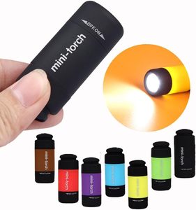 Рекламный Пользовательский логотип Карманный EDC аварийный Кемпинг Ультрафиолетовый белый свет USB перезаряжаемый мини-фонарик с брелоком дешевая цена - Product Image 1