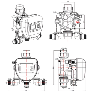 Fabricant de vanne de contrôle <span class=keywords><strong>d</strong></span>'<span class=keywords><strong>eau</strong></span> automatique à sable de quartz à double mode, filtre à <span class=keywords><strong>eau</strong></span>, <span class=keywords><strong>robinet</strong></span>, vanne de contrôle de <span class=keywords><strong>d</strong></span>ébit à clapet, <span class=keywords><strong>prix</strong></span> - Product Image 2