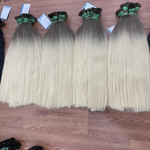 GRAN VENTA 20% Color Extensión de cabello a granel Extensión de cabello humano Longitud completa 6-32 pulgadas Trama Natural Recto - Product Image 2