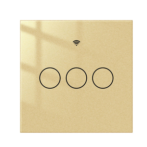 Eléctrico EN EE. UU. AU Estándar Google Alexa Home 4 Gang <span class=keywords><strong>1</strong></span> Way <span class=keywords><strong>Smart</strong></span> WIFI Touch Switch - Product Image 1