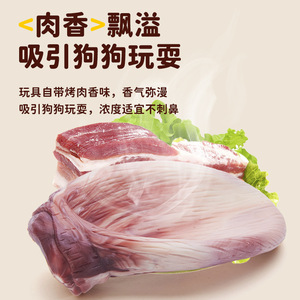 EetOys Realistic Pig Ear Chew Toy Medium Size For Dogs Teeth Cleaning And <b>Biting</b> Resistance - Product Image 3