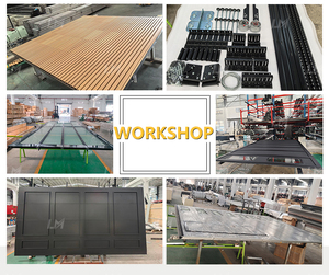 <span class=keywords><strong>Porte</strong></span> <span class=keywords><strong>de</strong></span> <span class=keywords><strong>garage</strong></span> sectionnelle moderne en acier 16x7 à double battant coulissant isolée avec <span class=keywords><strong>petite</strong></span> fenêtre <span class=keywords><strong>pour</strong></span> villa, antivol - Product Image 6