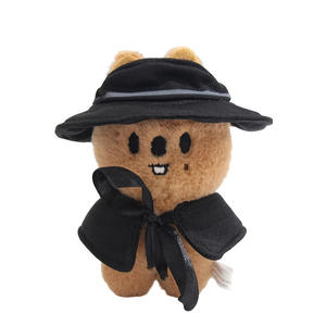 Peluche <span class=keywords><strong>de</strong></span> Conejito <span class=keywords><strong>de</strong></span> Dibujos Animados <span class=keywords><strong>de</strong></span> Kpop Stray Kids, Llavero SKZOO con Sombrero y Capa, Juguete <span class=keywords><strong>de</strong></span> Peluche, Colgante para Bolso - Product Image 5