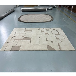 Thảm trải sàn cao cấp, thiết kế sang trọng, kích thước lớn, chất liệu acrylic, dành cho phòng khách - Product Image 5