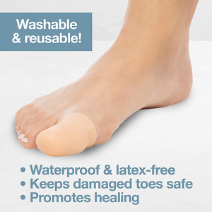 Puntale e protezione in Gel-cuscini e protegge per fornire sollievo da unghie dei piedi mancanti o incarnite, calli, vesciche, dita dei martelli - Product Image 3