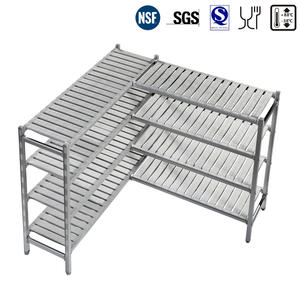 מלון מסעדה מחסן מקפיא חדר קר חדר אחסון nsf אלומיניום מדף פלסטיק מזון פלסטיק מדפים קרה - Product Image 3