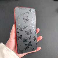 Fonlyu - Protector de Pantalla Transparente Mate de 190*120 mm con Diseño Texturizado, Películas de Hidrogel para Máquina de Corte con Plotter
