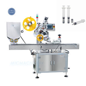 Jeringa automática Recolección de sangre Máquina de etiquetado de inyección médica de plástico - Product Image 1