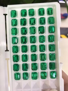 1ct 2ct 3ct Kolombia <span class=keywords><strong>Lab</strong></span> tumbuh zamrud sintetis batu <span class=keywords><strong>Lab</strong></span> buatan zamrud harga grosir - Product Image 4