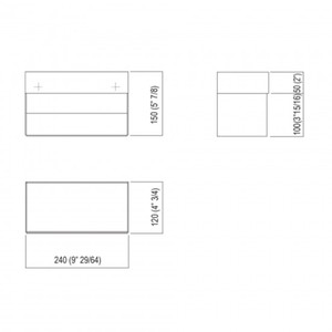 Agape 369 bagno scaffali Premium qualità metallo a parete di stoccaggio per il bagno & doccia - Product Image 2
