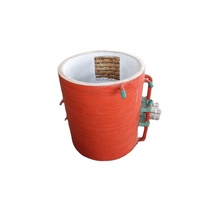 Bobina de Inducción de Cobre Refrigerada por Agua, Bobina de Horno de Inducción de Frecuencia Media para Fundición de Metales, Acero, Hierro y Cobre