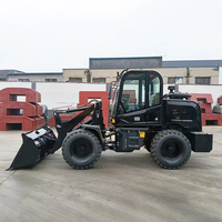 CE EPA Euro 5 chargeuse sur pneus tout-terrain chargeur entièrement hydraulique opération agricole chargeuse sur pneus Diesel