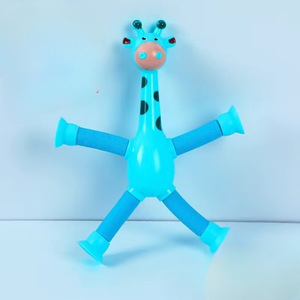 Jouets promotionnels à prix abordable : Tubes Pop Girafe, Jouets Fidget Robots Extensibles, Cadeaux de fête, Jouet Fidget Tube Pop - Product Image 4