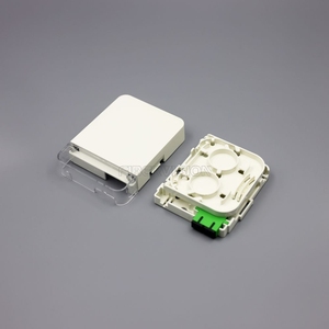 Caja de Conexión de Pared de Plástico ABS Serie HW de FIBERVISION, Conector de <span class=keywords><strong>Fibra</strong></span> <span class=keywords><strong>Óptica</strong></span> 1/2/4/6F, Fácil Montaje, <span class=keywords><strong>Roseta</strong></span> <span class=keywords><strong>Óptica</strong></span> FTTH - Product Image 3