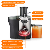 Keukenapparatuur Oranje Centrifugaal Juicer Machine Elektrische Sap Extractor Commerciële Fruitpers Machine