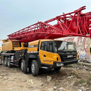 Well Maintained Second Hand Sany 90t Mobile Truck <b>Crane</b>, Reliable Construction Hoisting Equipment - Product Image 1