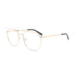Vente en gros de montures de lunettes optiques en métal titane, légères et confortables, au design simple et moderne pour femmes - Product Image 4