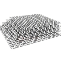 Maille de fil métallique ondulé en acier inoxydable 304 316 comme tamis vibrant pour élément filtrant, tamis filtrant en acier inoxydable AISI 304 100 microns