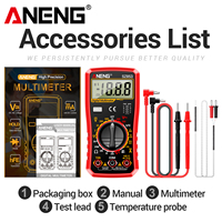 ANENG SZ853 Smart Digital Multimeter Professional Tester 600V AC/DC Voltage 10A DC Current Portable Electrician Detection Tools