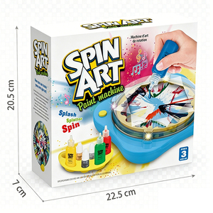 Juego de Pintura Eléctrica DIY para Niños con Luz y Música, Herramienta de Pintura en Espiral, Juguete Educativo de Arte y Manualidades para Regalo - Product Image 4