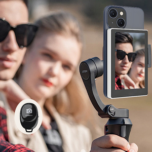 Écran de moniteur pour <span class=keywords><strong>selfie</strong></span> Vlogmate Mini pour iPhone et Android, écran de <span class=keywords><strong>selfie</strong></span> sans fil magnétique pour caméra arrière, écran de vlog - Product Image 1
