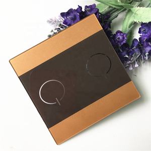 Interruptor táctil de vidrio templado cubierta/panel de vidrio de cristal para táctil interruptor de la luz - Product Image 6