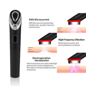 Có thể sạc lại 7 màu Galvanic công cụ làm đẹp Microcurrent tần số cao rung mặt cổ mắt nâng thắt chặt chăm sóc - Product Image 2