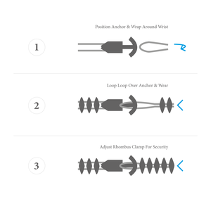 Bracciale a catena Delta Anchor Maxi in argento - Product Image 3