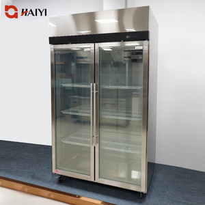 Refrigerador Comercial para Cocina, Enfriador Vertical, Congelador de Dos Puertas, Refrigerador Vertical para Almacenamiento de Alimentos - Product Image 2