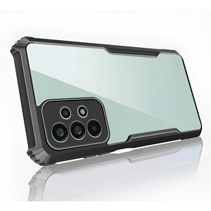 เคสอะคริลิคกรอบสีดำระบายอากาศได้สำหรับซัมซุงกาแล็คซี่ A70 A72 A81 A90 A91 A710 A71 - Product Image 1