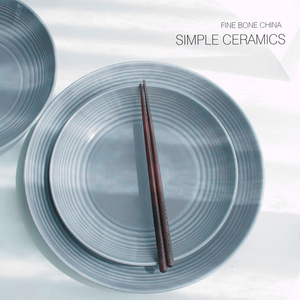Ensemble de vaisselle en céramique de couleur unie royale britannique <span class=keywords><strong>assiette</strong></span> à steak tasse en céramique <span class=keywords><strong>assiette</strong></span> <span class=keywords><strong>gris</strong></span> <span class=keywords><strong>clair</strong></span> nordique - Product Image 6