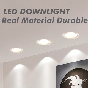 Siêu mỏng downlight <span class=keywords><strong>Led</strong></span> COB Spotlight <span class=keywords><strong>3W</strong></span> 4W 6W 9W 12W 15W 25W Vòng <span class=keywords><strong>LED</strong></span> Trần lõm ánh sáng - Product Image 5